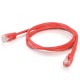 0.5m Cat5E 350 MHz Snagless RJ45 Patch Leads - Red