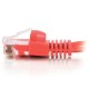 1m Cat5E 350 MHz Snagless RJ45 Patch Leads - Red