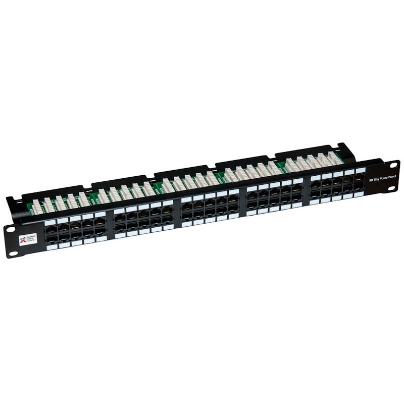 50 Way CCS 19&amp;quot; Voice Patch Panel