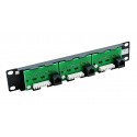 3 x 4 way 10&amp;quot; Telephone Host Patch Panel