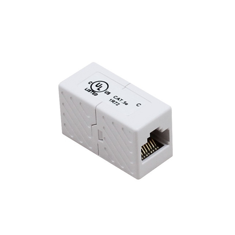Cat5e UTP RJ45 Through Coupler Cat5e UTP RJ45 Through Coupler
