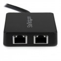 StarTech.com USB 3.0 - 2x RJ45