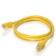 1.5m Cat5E 350 MHz Snagless RJ45 Patch Leads - Yellow