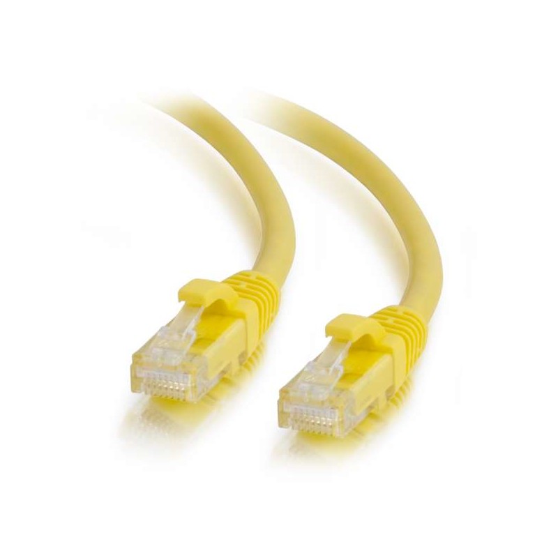 C2G 1.5m Cat6A UTP LSZH Network Patch Cable - Yellow