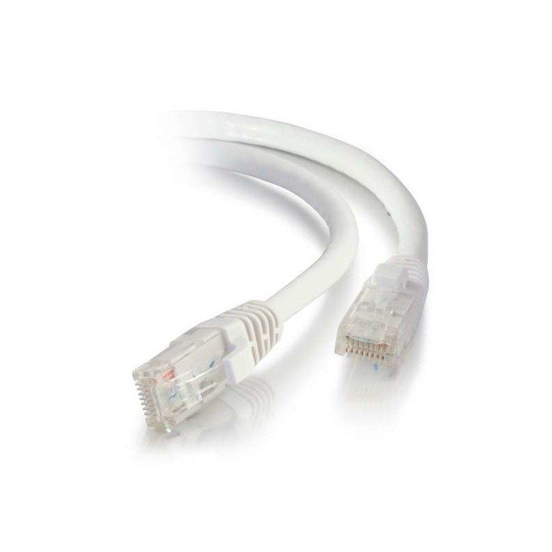 C2G 0.5 m Cat6 UTP LSZH Network Patch Cable White C2G Network Cables