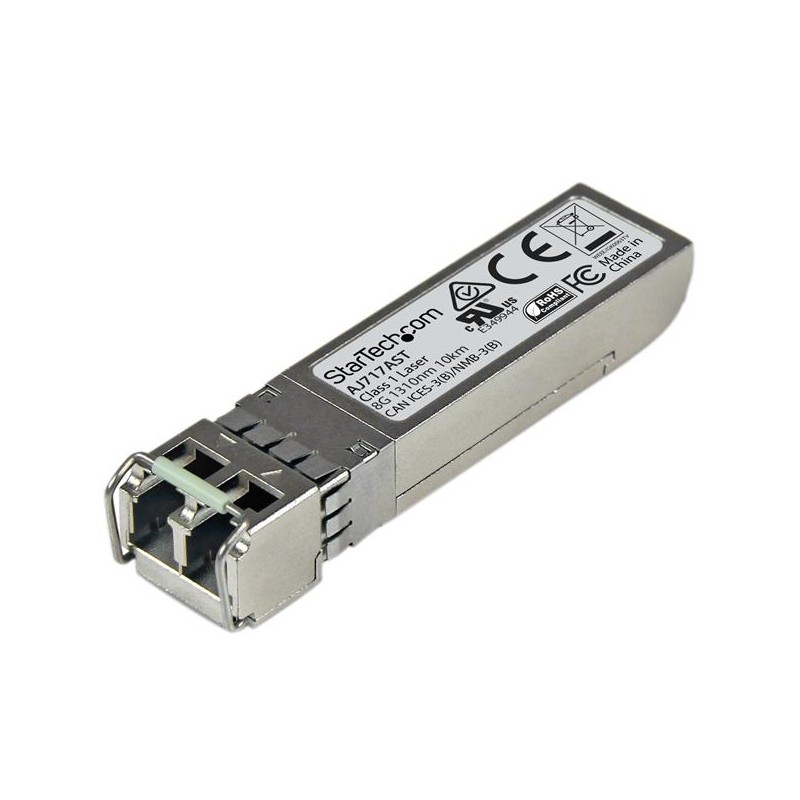 StarTech.com 8 Gb Fibre Channel Long Wave SFP+ - HP AJ717A Compatible - 10 km (6.2 mi.) - SM LC