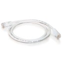 0.5m Cat5E 350 MHz Snagless RJ45 Patch Leads - White