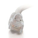 0.5m Cat5E 350 MHz Snagless RJ45 Patch Leads - White