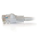 0.5m Cat5E 350 MHz Snagless RJ45 Patch Leads - White