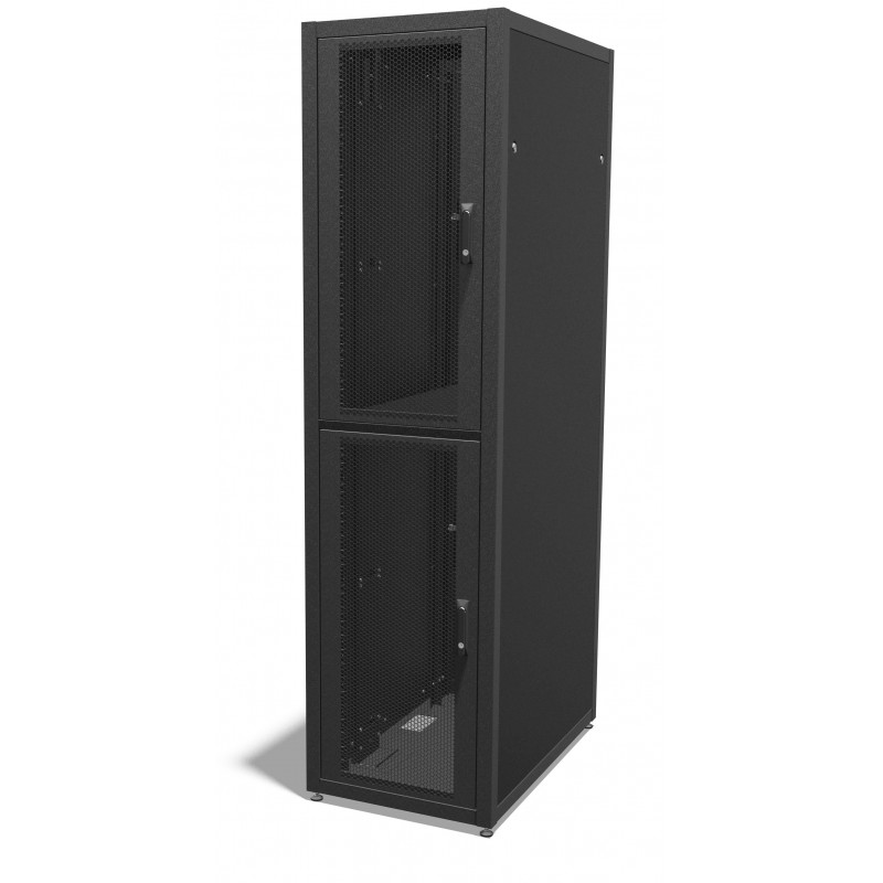 42u 600mm x 600mm 2 Compartment CoLocation Server Rack