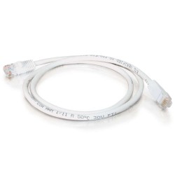 2m Cat5E 350 MHz Snagless RJ45 Patch Leads - White