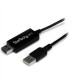 StarTech.com 2 Port USB Keyboard Mouse Switch Cable w/ File Transfer for PC and Mac