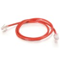 0.5m Cat5E 350 MHz Crossover RJ45 Patch Leads - Red