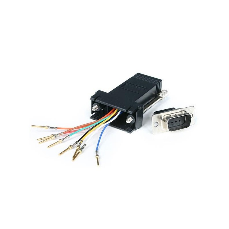 StarTech.com DB9 to RJ45 Modular Adapter - M/F