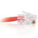 1m Cat5E 350 MHz Crossover RJ45 Patch Leads - Red