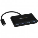 StarTech.com 4-Port USB-C Hub - USB-C to 4x USB-A - USB 3.0 Hub - Bus Powered