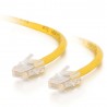5m Cat5E 350 MHz Crossover RJ45 Patch Leads - Yellow