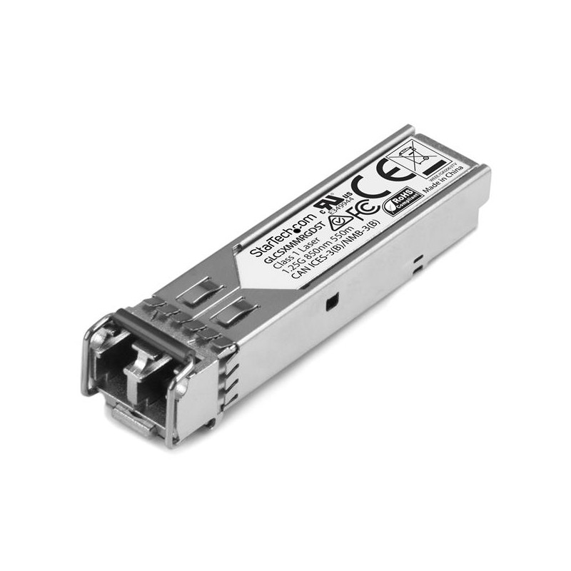 StarTech.com Gigabit Fiber 1000Base-SX SFP Transceiver Module - Cisco GLC-SX-MM-RGD Compatible - MM LC - 550 m (1804 ft)