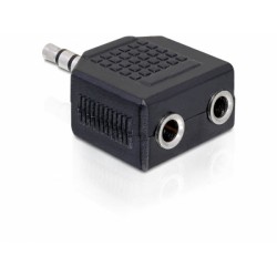 DeLOCK 1 x 3.5 mm/2 x 3.5 mm | DeLOCK Cable Interface/Gender Adapters