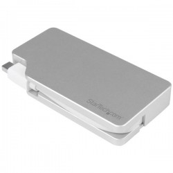 StarTech.com Aluminum Travel A/V Adapter: 3-in-1 Mini DisplayPort to VGA, DVI or HDMI - 4K | StarTech.com Cable Interface/Gender
