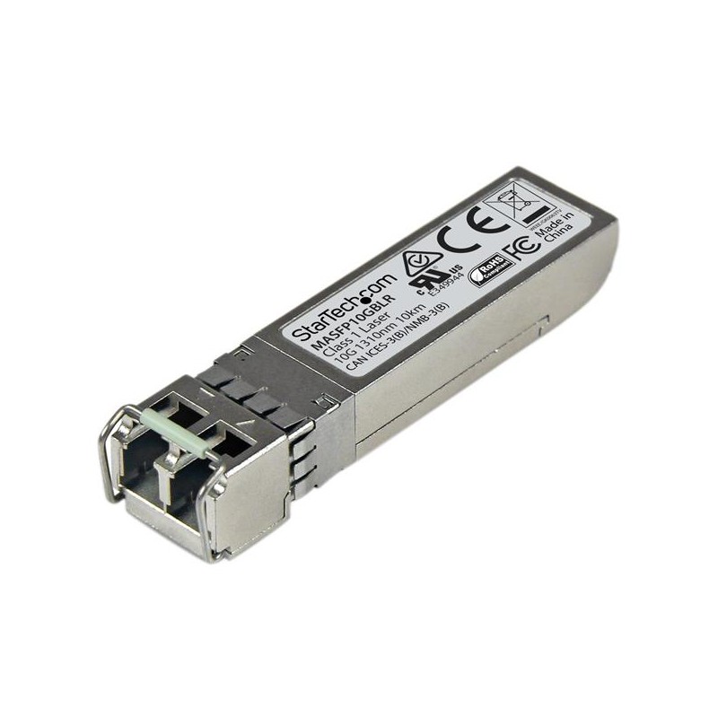 StarTech.com 10 Gigabit Fiber SFP+ Transceiver Module - Cisco Meraki MA-SFP-10GB-LR Compatible - SM LC - 10 km (6.2 mi)