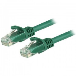 StarTech.com 15m Green Gigabit Snagless RJ45 UTP Cat6 Patch Cable - 15 m Patch Cord | StarTech.com Network Cables