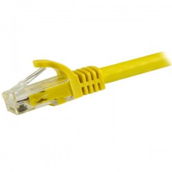 StarTech.com 15m Yellow Gigabit Snagless RJ45 UTP Cat6 Patch Cable - 15 m Patch Cord | StarTech.com Network Cables