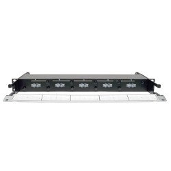 Tripp Lite High Density Fiber Rack Enclosure Panel 5-Cassette Capacity 1U | Tripp Lite Patch Panels