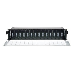 Tripp Lite High Density Fiber Rack Enclosure Panel 14-Cassette Capacity 2U | Tripp Lite Patch Panels