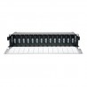 Tripp Lite High Density Fiber Rack Enclosure Panel 14-Cassette Capacity 2U | Tripp Lite Patch Panels