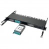 Tripp Lite 40Gb to 10Gb Breakout Cassette - (x2) 12-Fiber OM4 MTP/MPO to (x12) LC | Tripp Lite Patch Panels