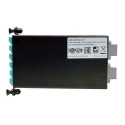 Tripp Lite 40Gb to 10Gb Breakout Cassette - (x2) 12-Fiber OM4 MTP/MPO to (x12) LC