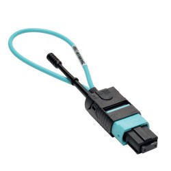 Tripp Lite MTP / MPO Fiber Optic Loopback Tester (Multimode 50/125um, OM3) - Female | Tripp Lite Network Testers