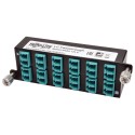 Tripp Lite 10GbE High Density Pass-Through Cassette - (x12) LC Duplex Connection