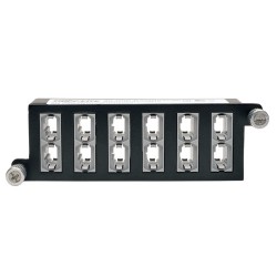 Tripp Lite 40Gb High Density Pass-Through Cassette - (x12) 12-Fiber MTP/MPO | Tripp Lite Patch Panels