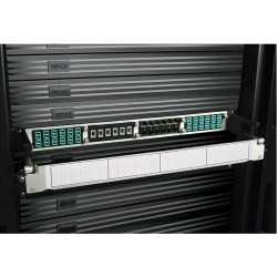 Tripp Lite 100Gb / 120Gb to10Gb Breakout Cassette, 24-Fiber OM4 MTP/MPO to ( x12 ) LC Duplex | Tripp Lite Patch Panels