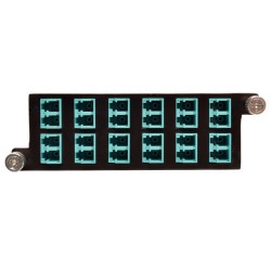 Tripp Lite 100Gb / 120Gb to10Gb Breakout Cassette, 24-Fiber OM4 MTP/MPO to ( x12 ) LC Duplex | Tripp Lite Patch Panels