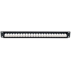 Tripp Lite 24-Port 1U Rack-Mount Cat6a Feedthrough Patch Panel, RJ45 Ethernet | Tripp Lite Patch Panels
