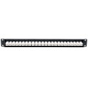 Tripp Lite 24-Port 1U Rack-Mount Cat6a Feedthrough Patch Panel, RJ45 Ethernet