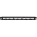 Tripp Lite 24-Port 1U Rack-Mount Cat6a Feedthrough Patch Panel, RJ45 Ethernet