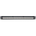 Tripp Lite 24-Port 1U Rack-Mount Cat6a Feedthrough Patch Panel, RJ45 Ethernet