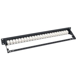 Tripp Lite 24-Port 1U Rack-Mount Cat6a Feedthrough Patch Panel, RJ45 Ethernet | Tripp Lite Patch Panels