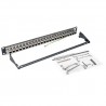 Tripp Lite 24-Port 1U Rack-Mount STP Shielded Cat6a Feedthrough Patch Panel, RJ45 Ethernet | Tripp Lite Patch Panels