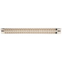 Tripp Lite 48-Port 1U Rack-Mount STP Shielded Cat6a Feedthrough Patch Panel, RJ45 Ethernet