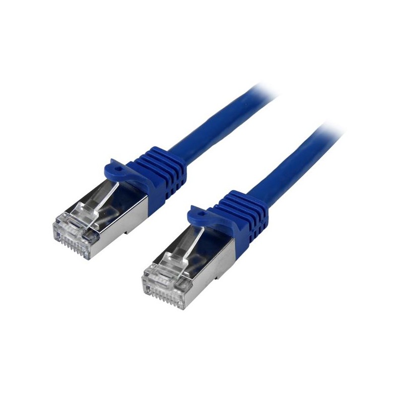 StarTech.com Cat6 Patch Cable - Shielded (SFTP) - 0.5 m, Blue