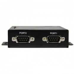 StarTech.com 2-Port Serial-to-IP Ethernet Device Server - RS232 - Metal and Mountable | StarTech.com Serial Servers