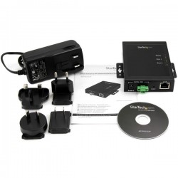 StarTech.com 2-Port Serial-to-IP Ethernet Device Server - RS232 - Metal and Mountable | StarTech.com Serial Servers