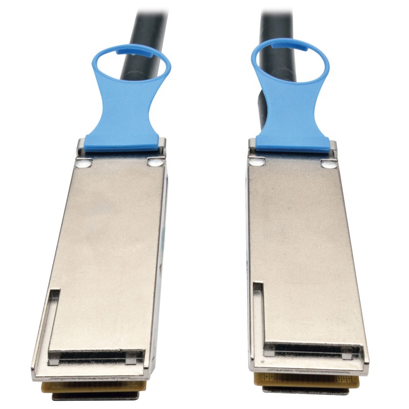 Tripp Lite QSFP28 to QSFP28 100GbE Passive DAC Cable (M/M), QSFP-100G-CU1M Compatible, 1 m