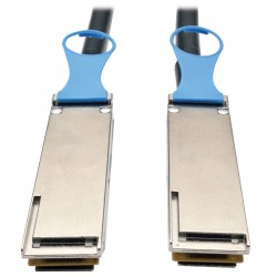 Tripp Lite QSFP28 to QSFP28 100GbE Passive DAC Cable (M/M), QSFP-100G-CU1M Compatible, 1 m | Tripp Lite Fibre Cables