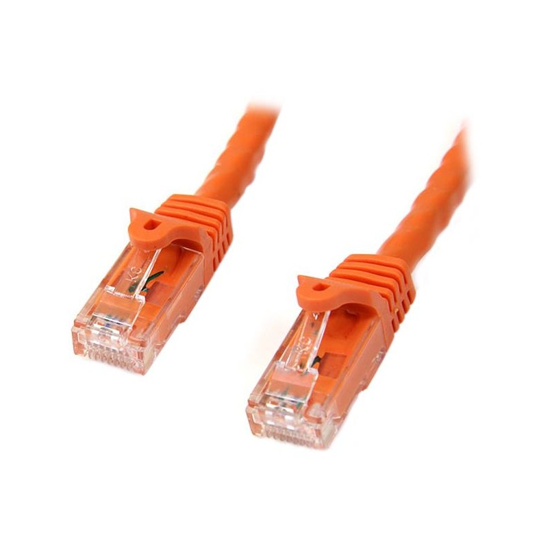 StarTech.com Cat6 Patch Cable with Snagless RJ45 Connectors - 7 m, Orange